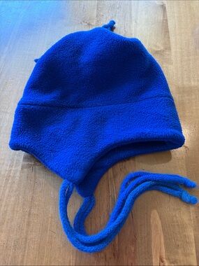 The North's Fleece Earflap Hat in Deep Royal Blue